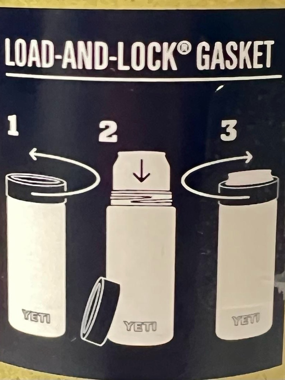 NWT YETI Rambler 12oz Colster Slim Can Cooler in Charcoal - Picture 3 of 8